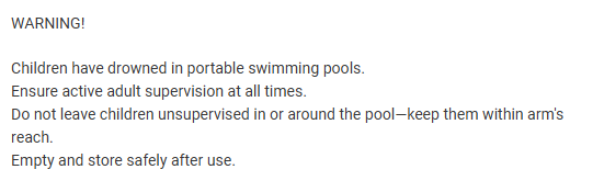 Temu平台澳大利亚便携式游泳池实物标签合规解读