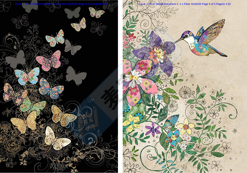 25-cv-00030，keith律所新年首案，Bug Art Limited两张版权再维权