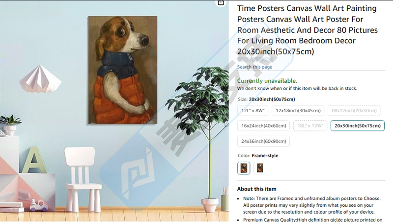 25-cv-00221，keith新案速递！25张油画风动物肖像版权发起TRO