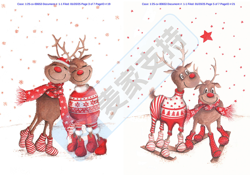 25-cv-00651，5天7案！TRO黑马！Anna Melis新版权维权