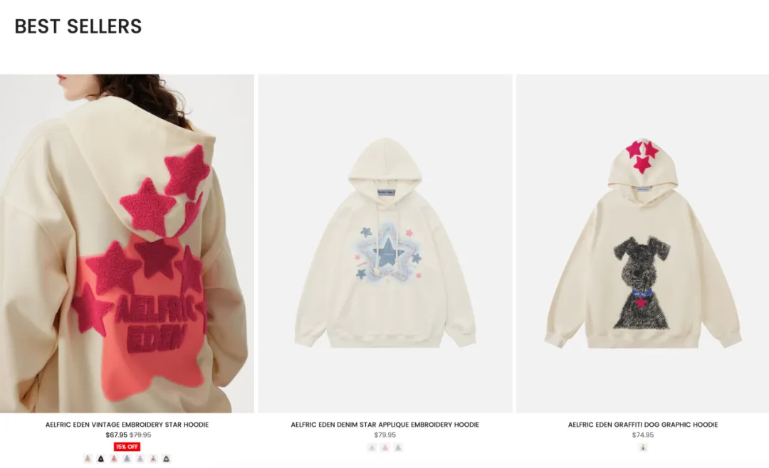 你没听说过的国产潮牌Aelfric Eden去年在美国卖了40多万件