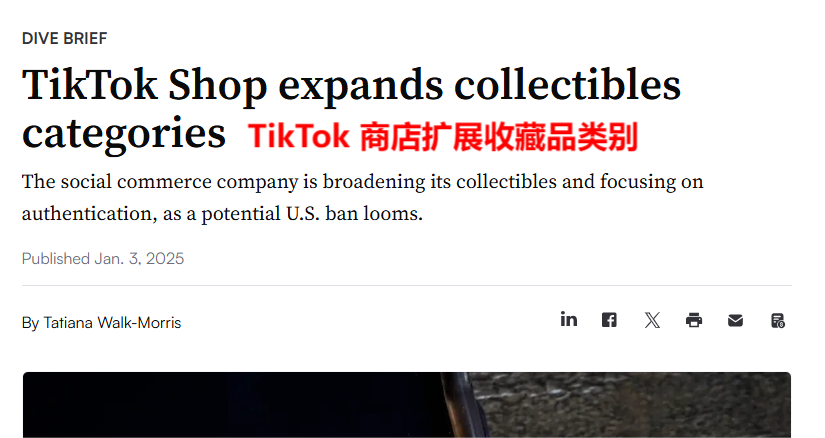 Z世代+收藏品+TikTok：一场‘兴趣电商’的完美风暴？