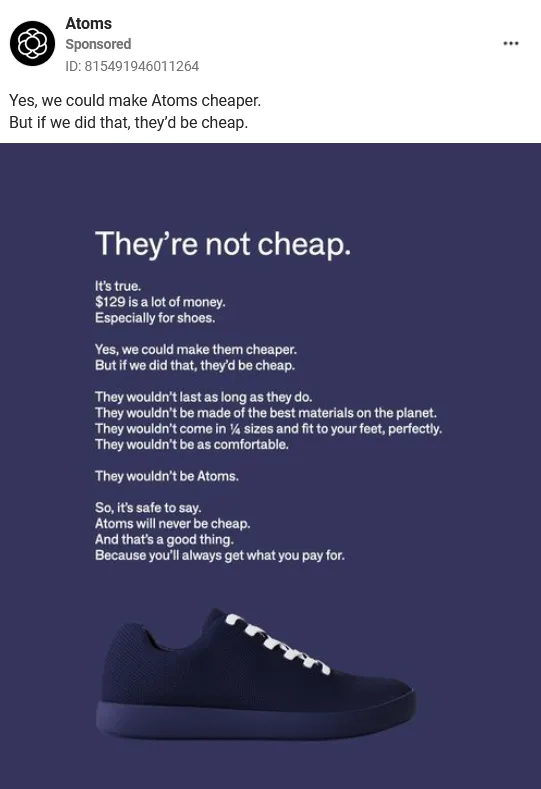 拍一发三，Atoms靠两双基本款卖出1200万美金？