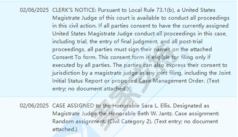 25-cv-01296，新世纪福音战士委托多律所发案，维权之心势不可挡