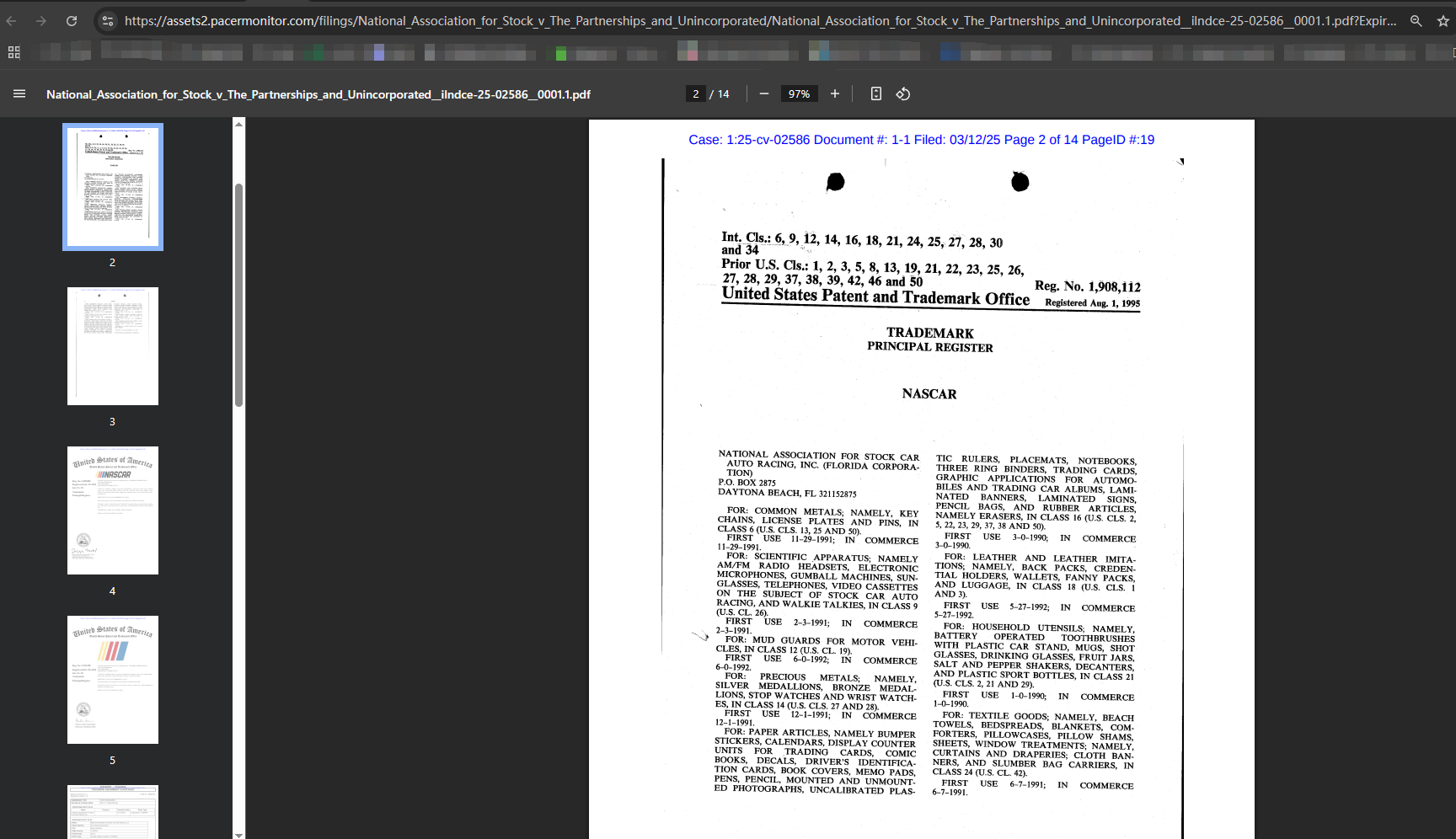 Keith新代理案件:NASCAR、野生动物与几何图案