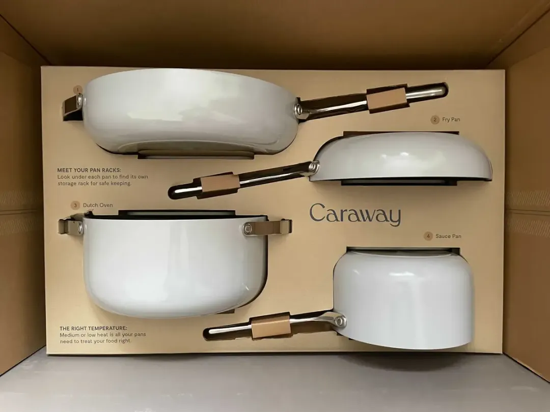做无毒餐具的有很多，但为什么只有Caraway跑出了成绩？