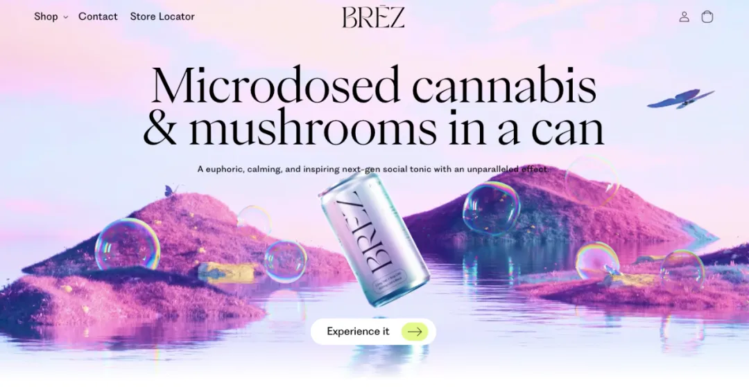 周销31万美金的新饮料！Brēz征服美国市场靠得不只是大麻