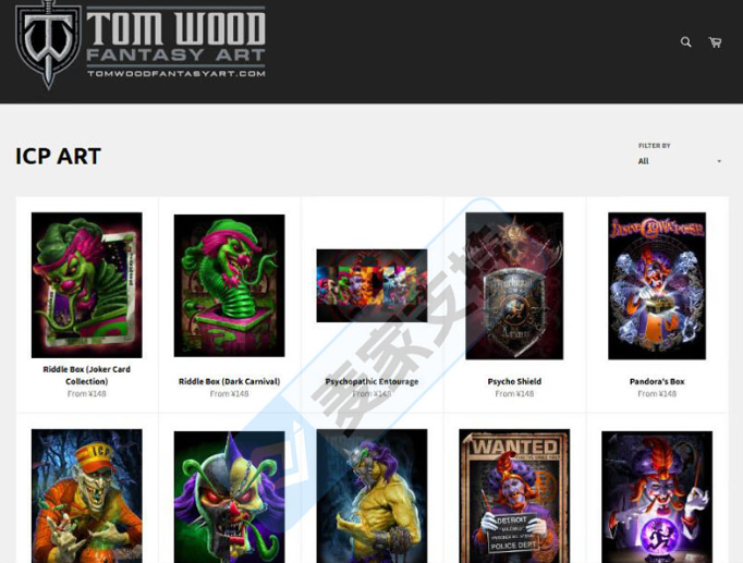 25-cv-04578，Tom Wood黑暗嘉年华系列版权作品再维权！