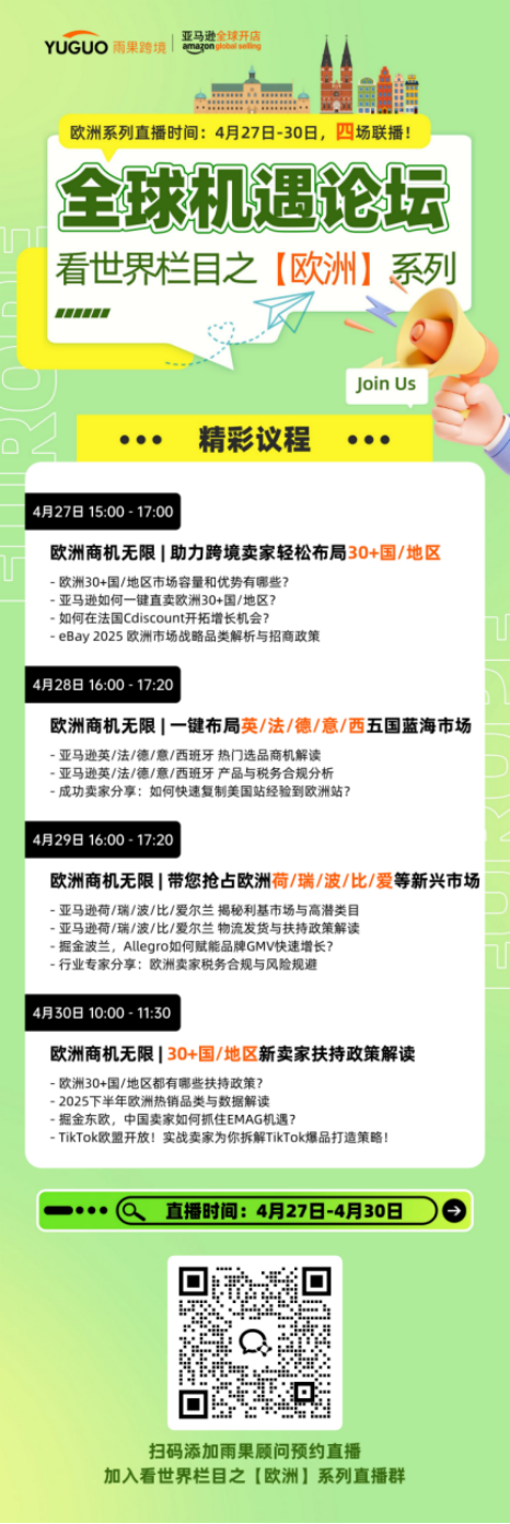 带你看欧洲 | 解锁2025年eBay欧洲核心站点与热销品类