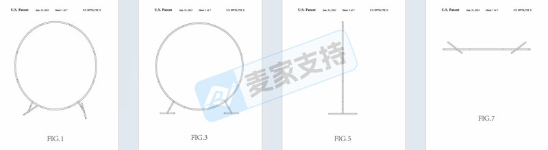25-cv-11509，紧急预警！气球拱门装饰架多专利保护，即将TRO冻结！