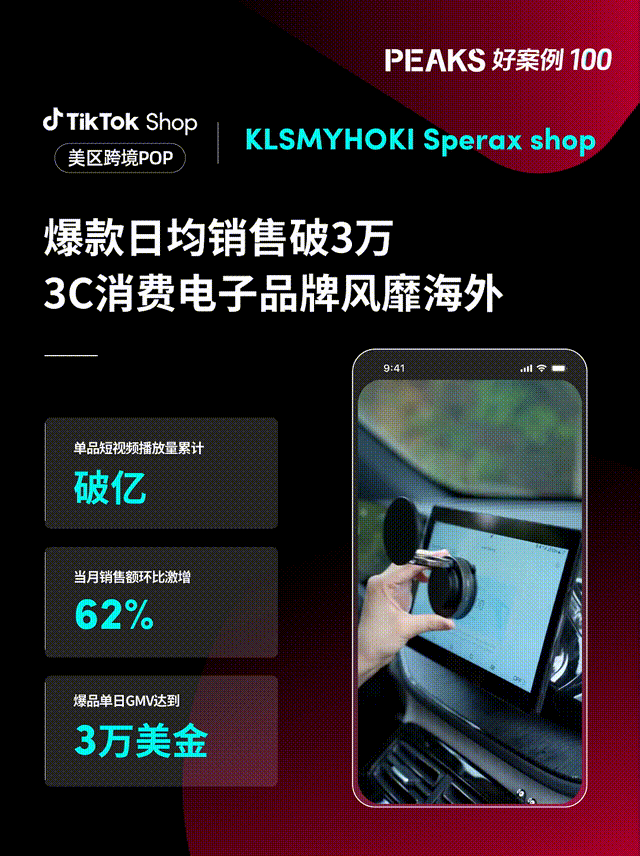 达人销售猛增4倍！读懂TikTok Shop美区POP 3C家电带货经