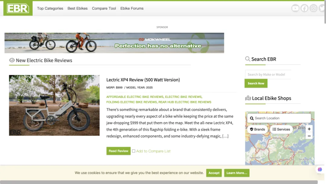 头部国产E-bike品牌分别合作了哪些高性价比红人？