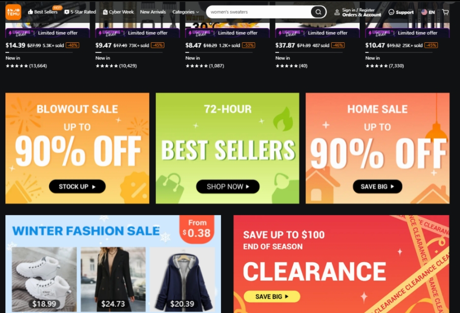 Temu正面狙击亚马逊Prime Day！2025年7月跨境电商流量混战打响