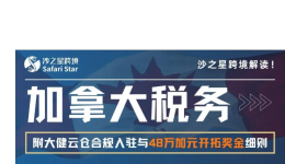 【2025最新】加拿大税务指南:从GST/HST到CARM,更有48万加元——加拿大开拓奖金等您来拿!