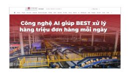 越南主流媒體深度報道：百世AI技術(shù)驅(qū)動物流數(shù)智化革命