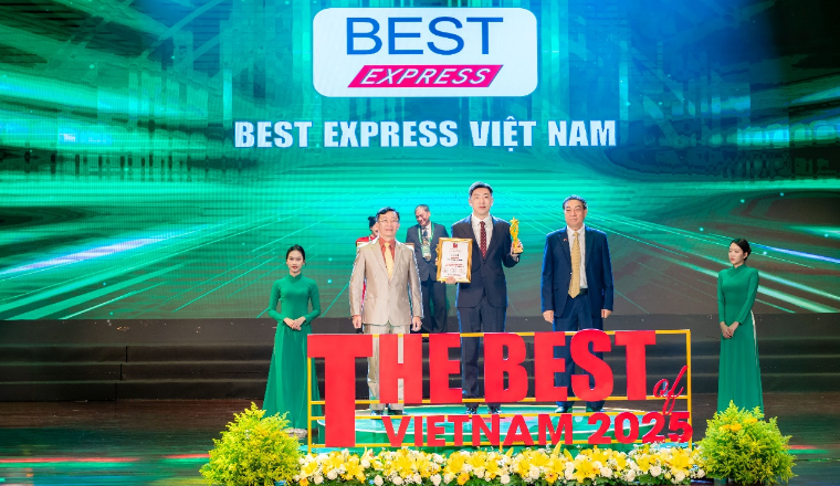 百世越南荣获“2025越南最佳企业”两项物流大奖