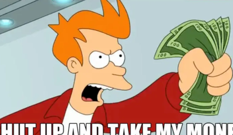 给大家介绍一个非常好玩的选品网站shut up and take my money