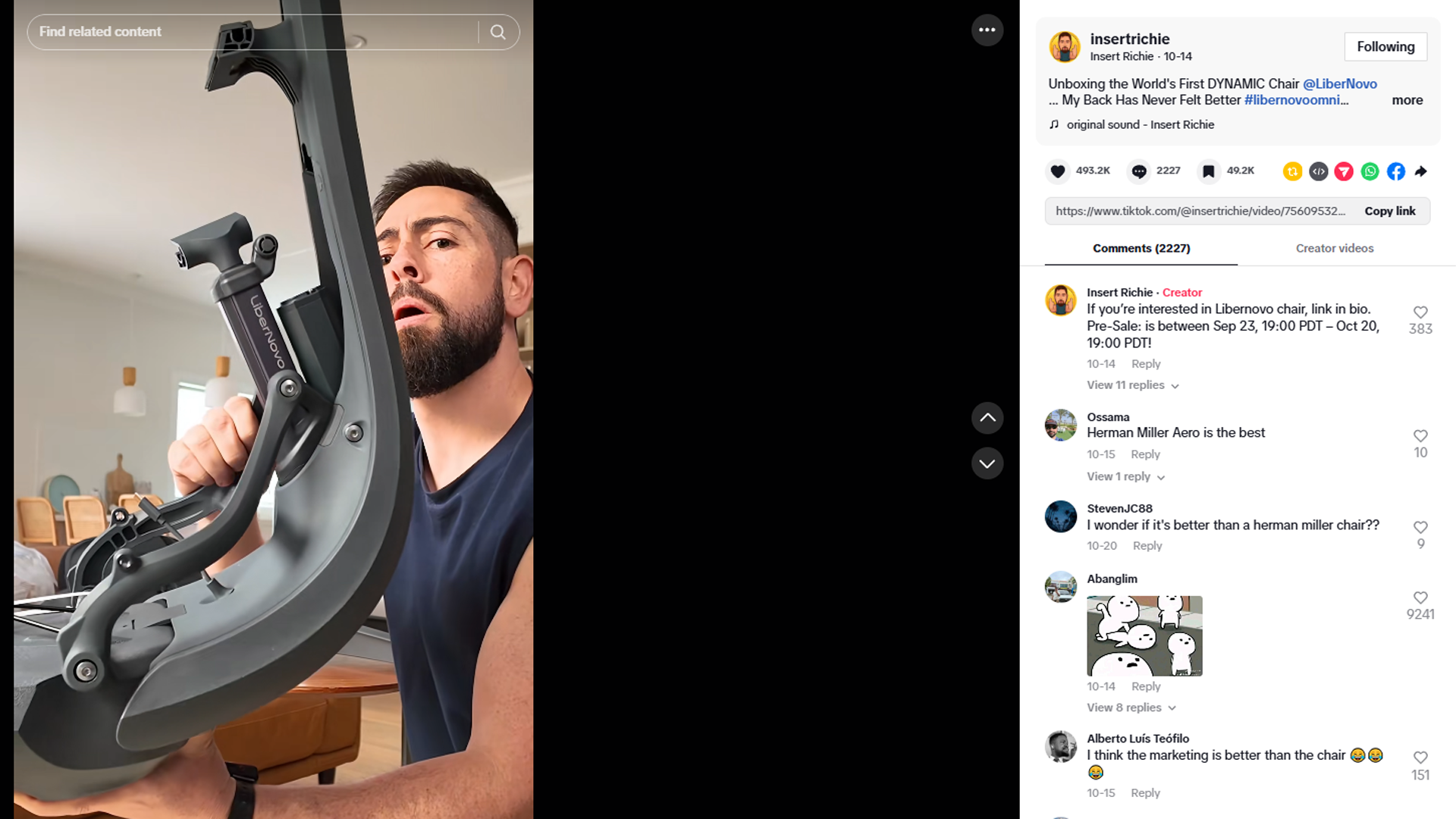 HaiMa红人营销|众筹百万美金！前大疆高管打造“会自己动的椅子”！