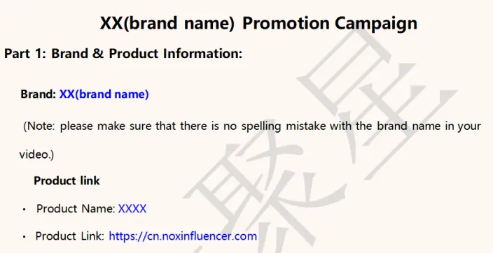 如何撰写一份高效的海外红人合作Brief？