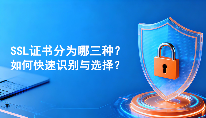 外贸网站运营者注意：SSL证书分为哪三种？如何识别与选择？
