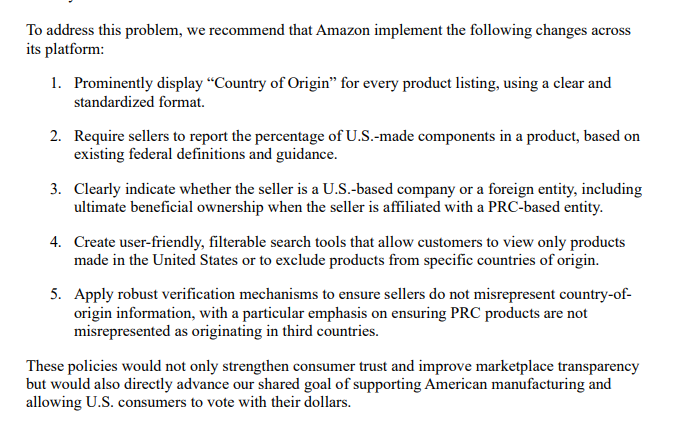 突发！亚马逊被要求标注商品 “原产国”，卖家速看！
