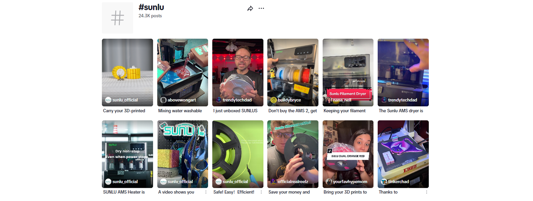 HaiMa红人营销|它靠在TikTok做“3D打印机耗材”月入超百万！