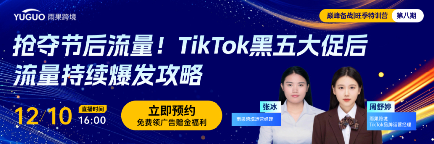 抢夺节后流量！TikTok黑五大促后流量持续爆发攻略