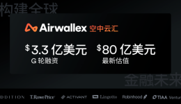 再融3.3亿美元！完成G轮融资后，Airwallex 空中云汇估值达80亿美元！