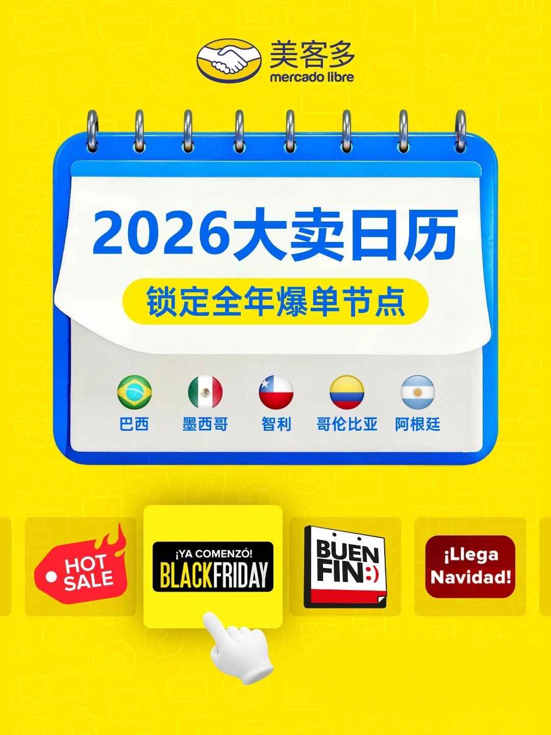 美客多2026大卖日历出炉，锁定全年爆单节点