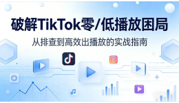 破解TikTok零/低播放困局：从排查到高效出播放的实战指南