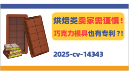 烘焙类卖家需谨慎！巧克力模具也有专利？！