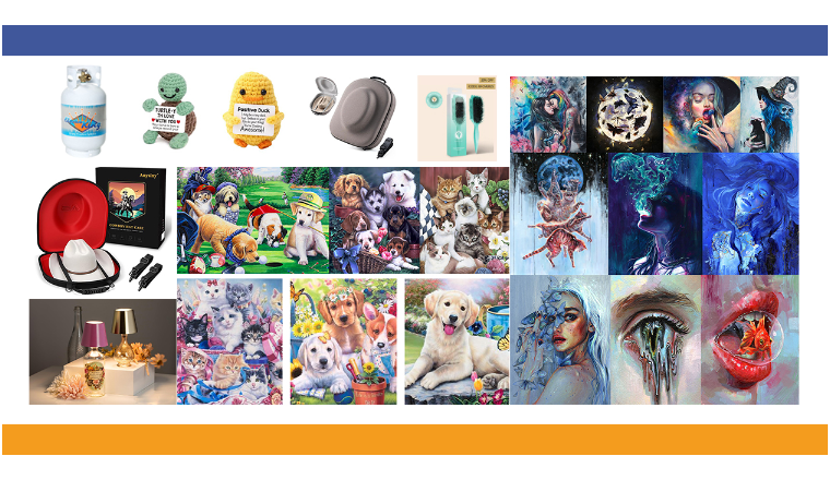 预计被冻结店铺1K+！帽盒、卷发梳、励志针织玩偶.集体接连发案！