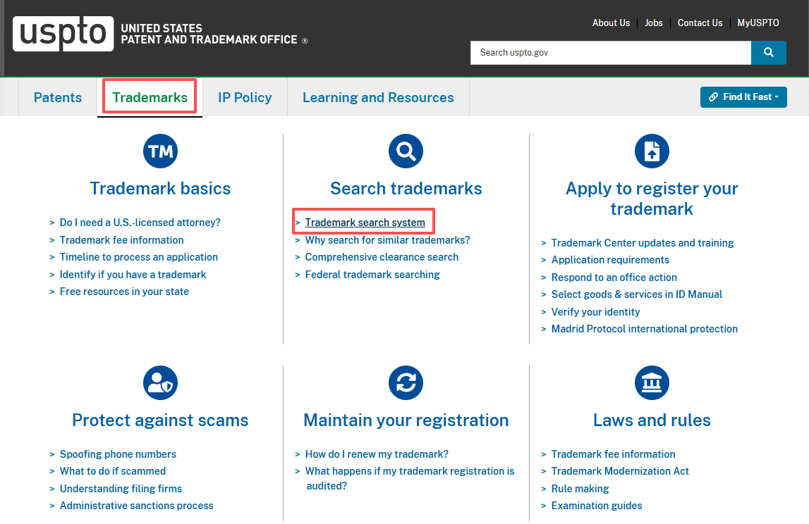 2026年最新美国商标查询教程