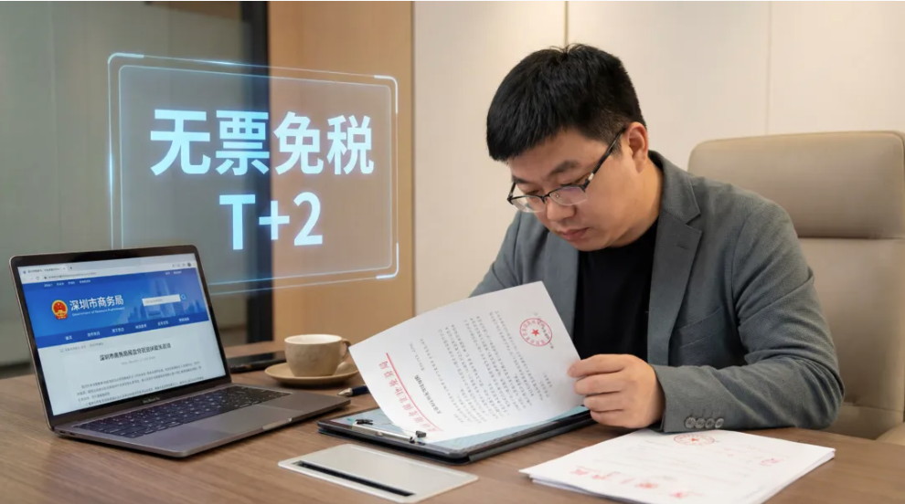 重磅！深圳商务局突发通知：跨境“无票免税”系统大升级，明日正式执行！（附全文）