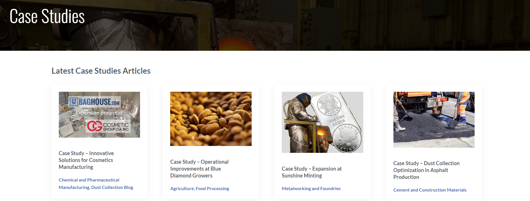 独立站优秀案例分析：集尘设备供应商如何服务重工业客户？