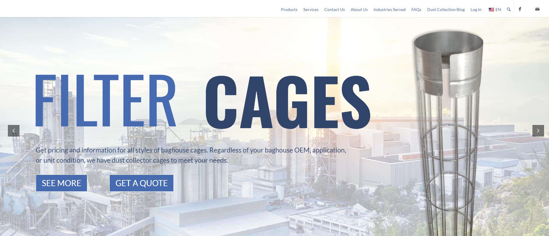 独立站优秀案例分析：集尘设备供应商如何服务重工业客户？