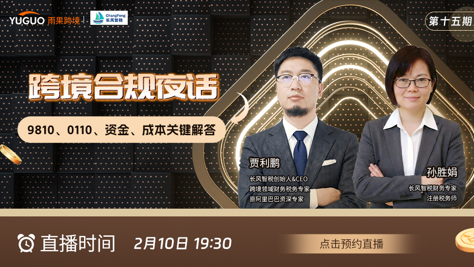 跨境财税合规：9810、0110、资金、成本关键解答——跨境合规夜话（第十五期）