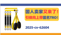 国人卖家又来了！引体向上训练带匿名TRO！