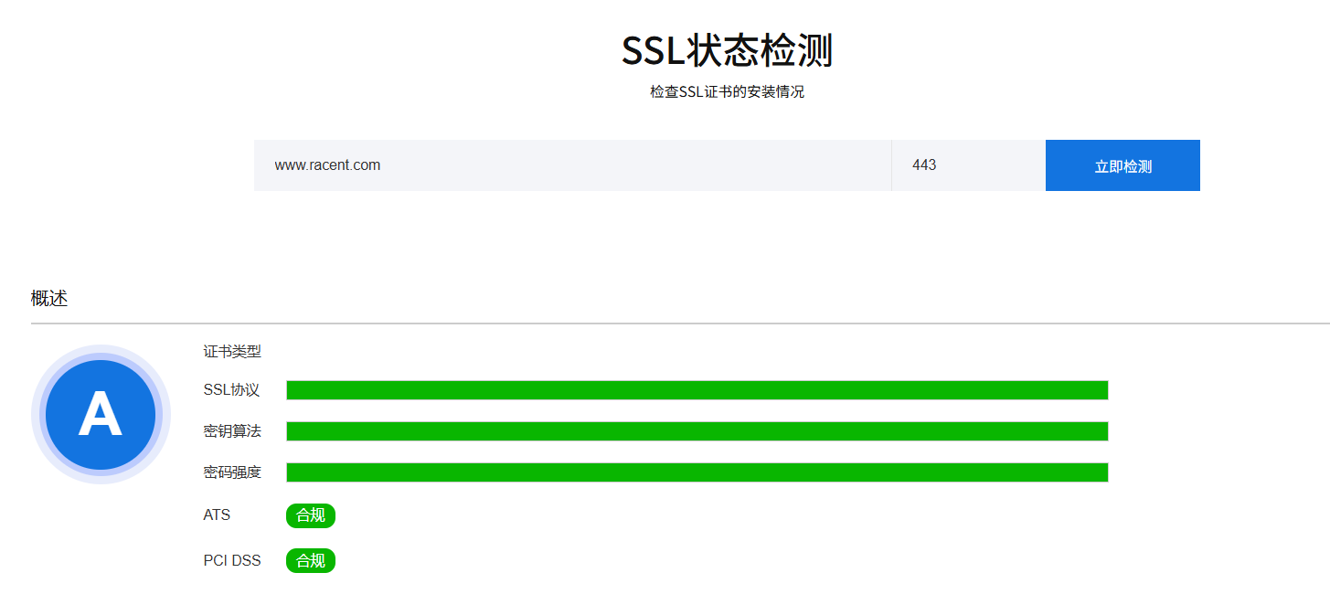 外贸网站运营者注意：网站SSL证书评分等级怎么查看?