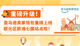亚马逊卖家钱包欧洲七国上线 收付安全零汇损