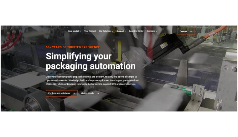 独立站优秀案例分析：包装设备供应商如何提升客户忠诚度？
