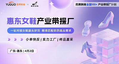 惠东女鞋产业带探厂