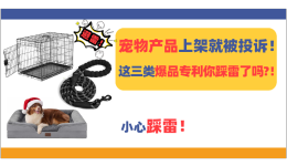 你选的宠物产品上架就被投诉！这三类爆品专利你踩雷了吗？！