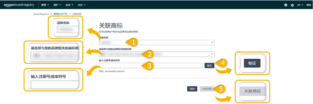 亚马逊品牌备案 | 跨站点同名商标备案方式及步骤流程指南