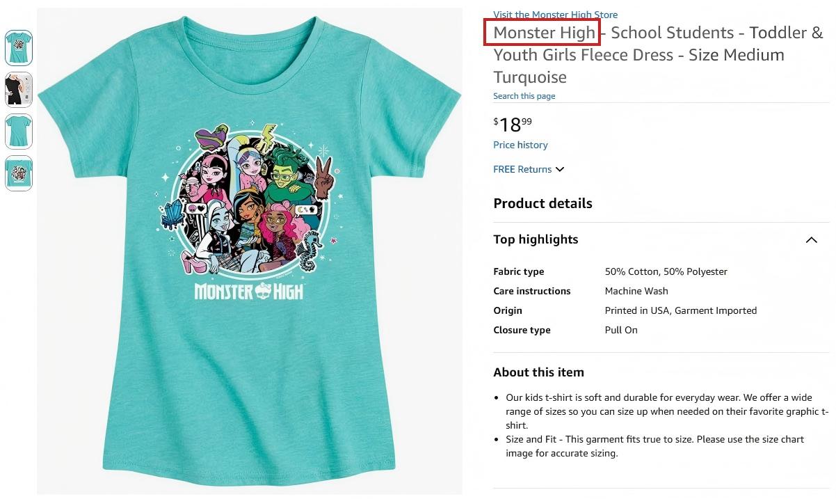 GBC律所连发多案！MONSTER HIGH 精灵高中商标版权维权中！