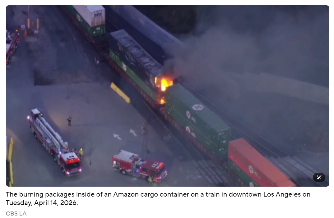 【跨境早报】亚马逊FBA货物在洛杉矶被烧，加剧美西物流危机