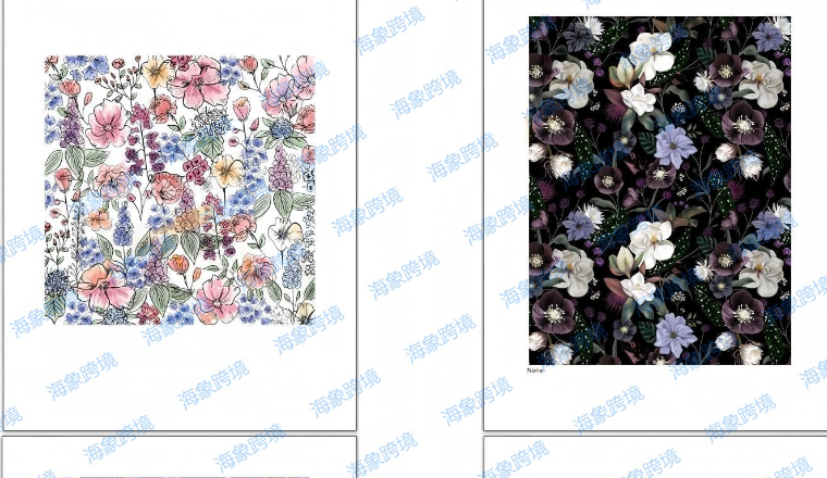 Keith代理植物插画26-cv-573和国人起诉服装版权26-cv-1066和26-cv-1242女士蕾丝上衣