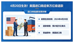 4 月 20 日生效！美国进口商迎来万亿级退款