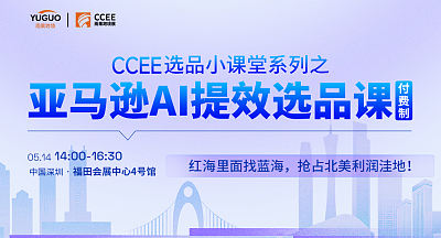 【CCEE选品小课堂系列】亚马逊AI提效选品课