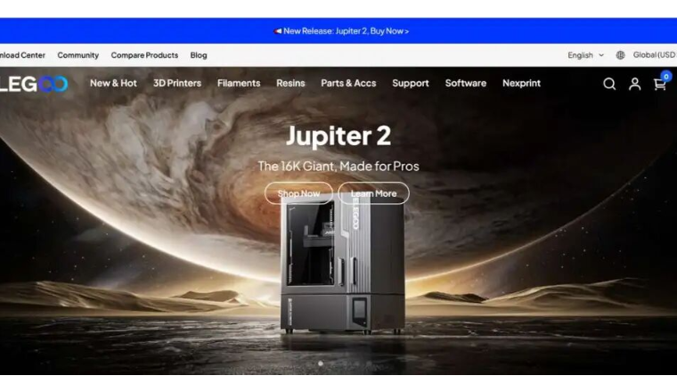 单月流量冲破183万次！揭秘3D打印巨头ELEGOO的独立站“印钞”逻辑